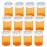 Plastic Medicine Pill Bottles with Child Resistant Caps - Push Down and Turn - Prescription Vial, Medicine Container, Pill Cases Dispenser Organizers (12pcs, 20 Dram)