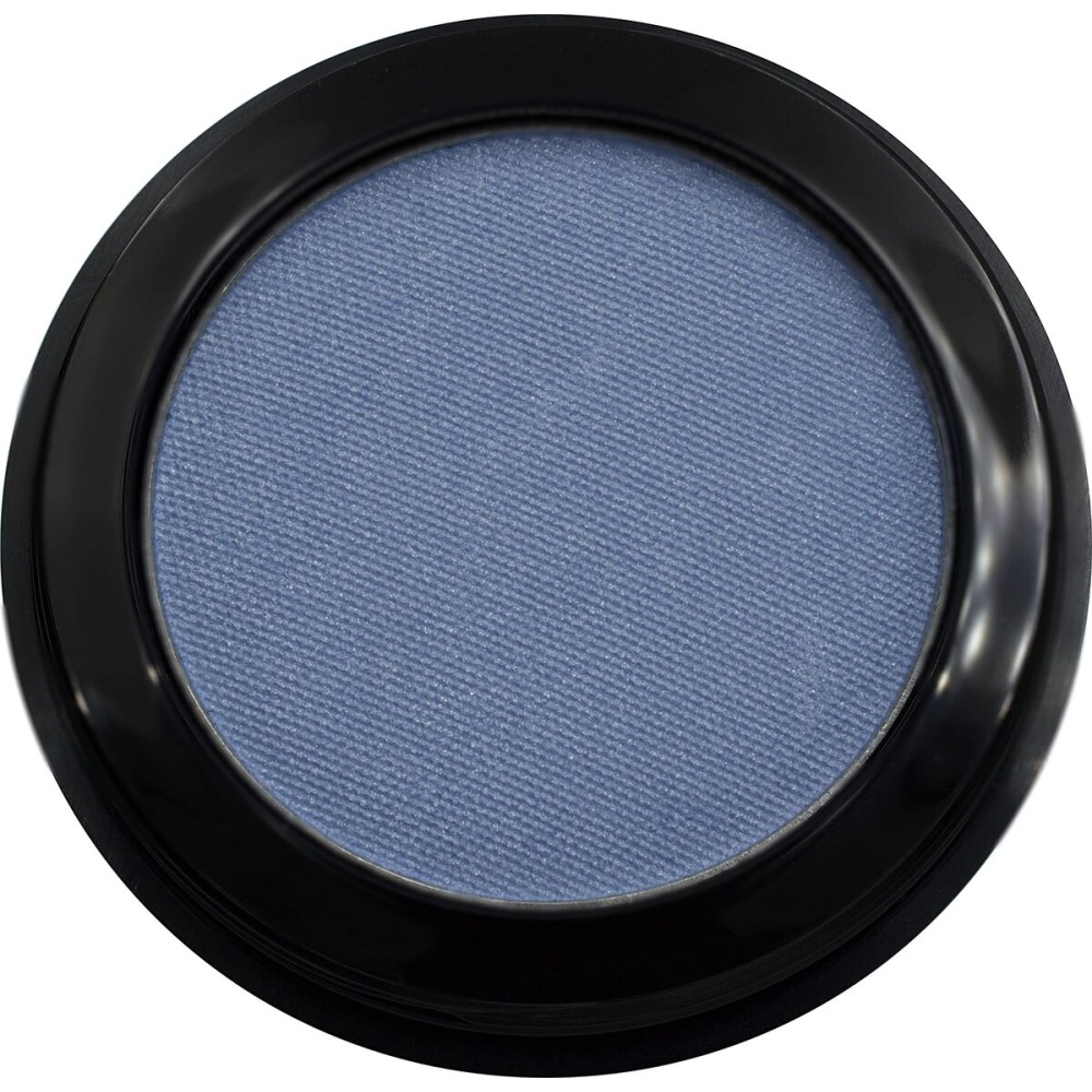 Pure Ziva Light Pale Blue Velvet Shimmering Robins Egg Opaque Pressed Powder Single Vegan Eyeshadow; Talc, Paraben & Cruelty Free