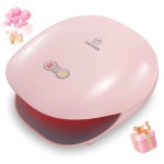 COMFIER Wireless Hand Massager with Heat -3 Levels Compression & Heating,Rechargeable Hand Massager Machine for Carpal Tunnel,Ideal Gifts for Women (Petal Pink)