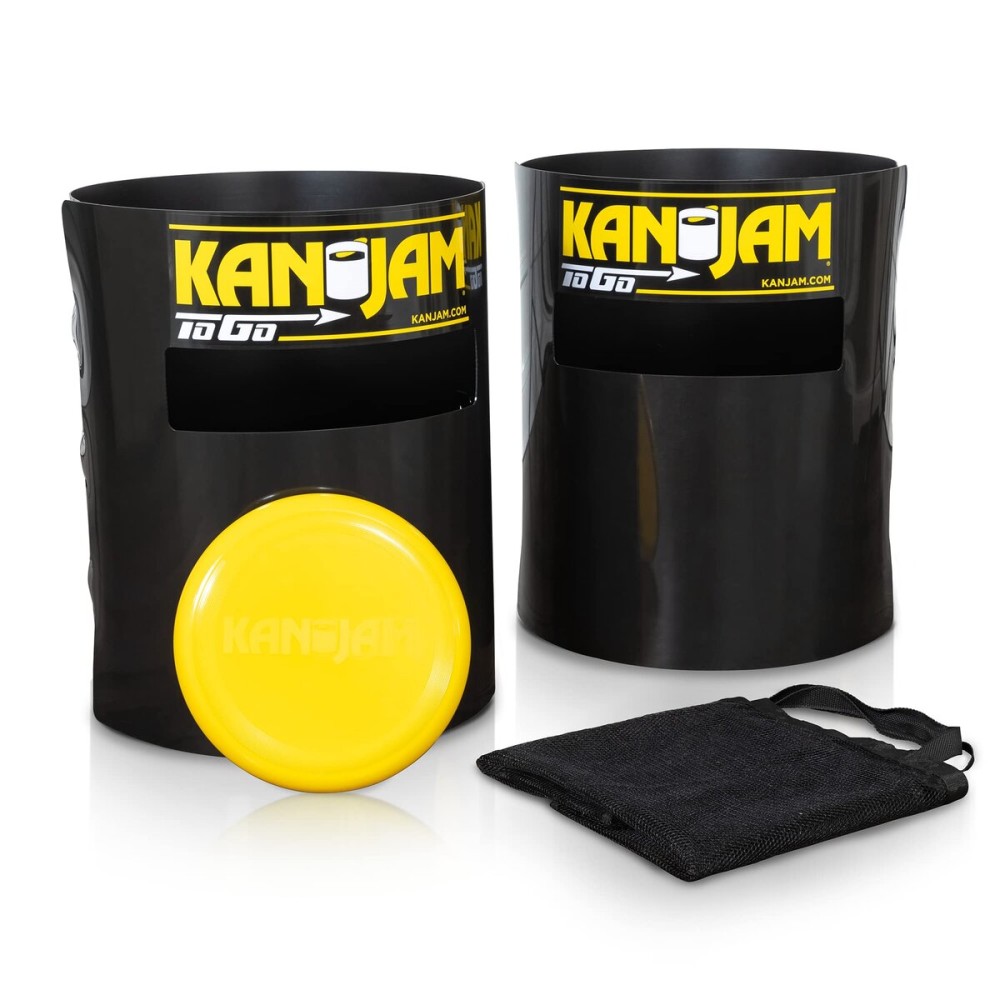 Kan Jam Original Disc Toss Game - Kan Jam Rookie, PRO and To-Go Disc Golf Sets with Illuminate LED Frisbee Versions