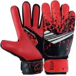 EFAH SPORTS Soccer Goalkeeper Gloves for Kids Boys Children Youth Football Goalie Gloves with Super Grip Protection Palms (Size 3 Suitable for 5 to 6 Year Old, Red)