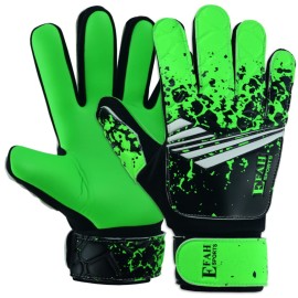 EFAH SPORTS Soccer Goalkeeper Gloves for Kids Boys Children Youth Football Goalie Gloves with Super Grip Protection Palms (Size 8 Suitable for Size M-L Adult, Green)