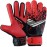 EFAH SPORTS Soccer Goalkeeper Gloves for Kids Boys Children Youth Football Goalie Gloves with Super Grip Protection Palms (Size 5 Suitable for 9 to 12 Years Old, Red)