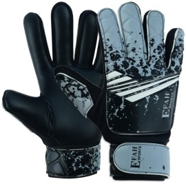 EFAH SPORTS Soccer Goalkeeper Gloves for Kids Boys Children Youth Football Goalie Gloves with Strong Grips (Size 7 Suitable for Size S-M Adult, Grey)