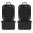 Siivton Car Seat Protector for Child Seat Cushion for Leather and Fabric Seats, 2 Mesh Pockets, Non-Slip Backing, Carseat Protectors for Vehicles, Baby, Pets (2 Pack)