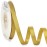 Ribbli Double Faced Gold Satin Ribbon,3/8 x Continuous 25 Yards,Use for Bows Bouquet,Gift Wrapping,Floral Arrangement