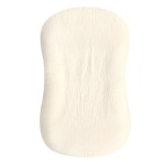 Hooyax Muslin Baby Lounger Cover, 100% Cotton Durable Newborn Lounger Cover, Soft and Breathable Infant Lounger Cover for Boys Girls, Covers Only (Yellow)