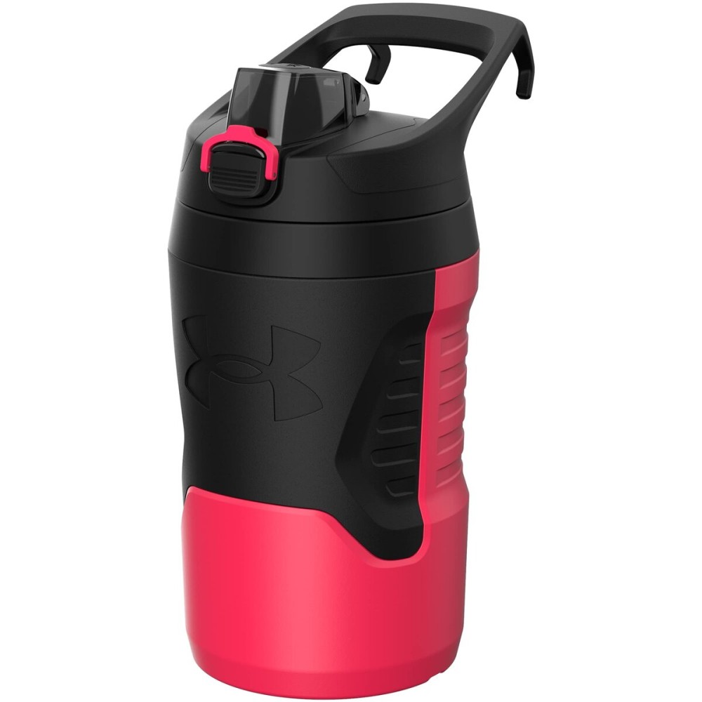 Under Armour 32 oz Insulated Water Bottles - Sports Water Jug with Fence Hook, Leak Resistant for Baseball, Football & More, 32 oz Insulated, Cerise
