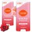 Lume Deodorant Cream Stick - Underarms and Private Parts - Aluminum-Free, Baking Soda-Free, Hypoallergenic, and Safe For Sensitive Skin - 2.2 Ounce (Pack of 2) (Peony Rose)