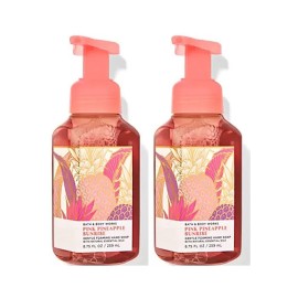 Bath and Body Works Gentle Foaming Hand Soap, 2-Pack 8.75 Ounce (Pink Pineapple Sunrise)