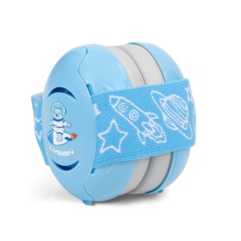 LYSIAN Baby Earmuffs - Noise Cancelling Headphones for Infants 0-3 Years, Soft Comfortable Ear Protection for Sleeping,Travel,Flights (Blue). Blocks Loud Sound for Peaceful Rest