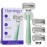 Flamingo Shaving Razor Set for Women - Original Razor Handle, 4 Blade Refills, and Shower Holder - Sage