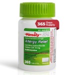 TIME-CAP LABS, INC. Timely Cetirizine HCl 10 Mg 365 Tablets - 24 Hour Allergy Relief from Sneezing, Runny Nose, Itchy Watery Eyes, Itchy Throat or Nose
