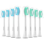 OralClass Replacement Toothbrush Heads for Philips Sonicare Click-on Handles, Medium Soft Electric Brush Heads Refills, 8 Pack