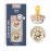 BIBS Pacifiers - Boheme Collection | BPA-Free Baby Pacifier | Made in Denmark | Set of 2 Blush Glow/Vanilla Glow Color Premium Soothers | Size 0-6 Months