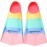 Foyinbet Kids Swim Fins,Short Youth Flippers Swimming Training Fins for Lap Swimming Pool Snorkeling for Children Girls Boys Beginner XXS