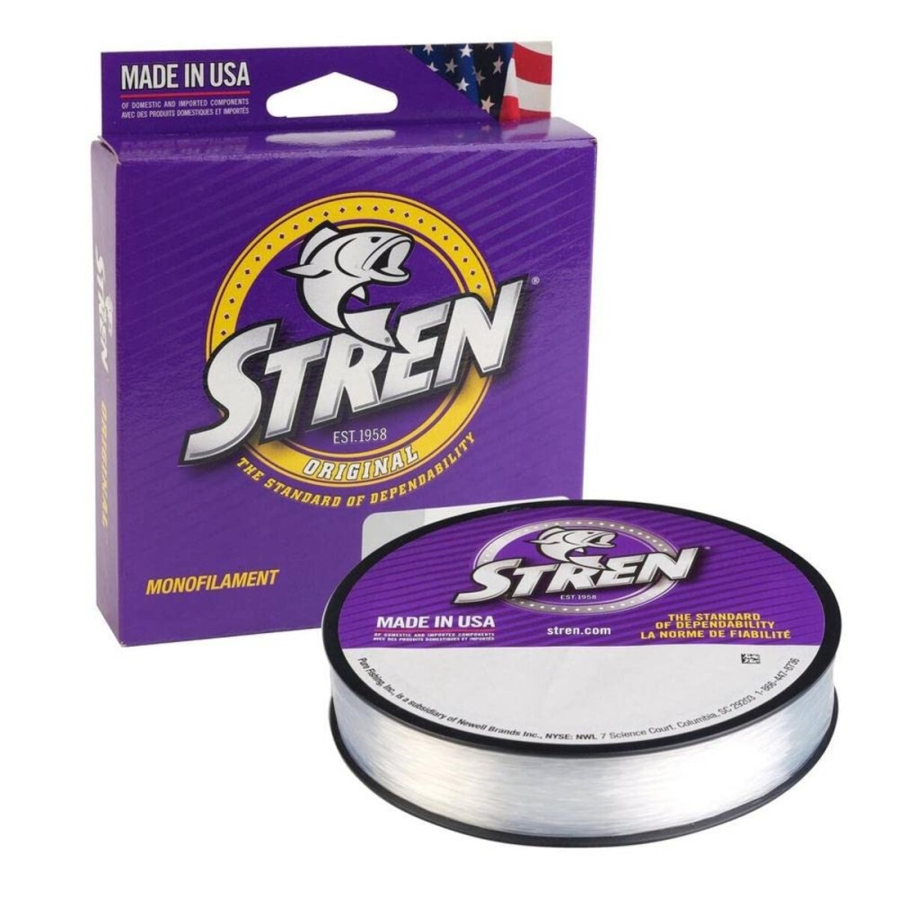 Stren Original Monofilament Fishing Line, Clear, 8lb | 3.6kg, Suitable for Freshwater Environments