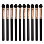Professional Eyeshadow Applicators Sponge tip Reusable UorPoto 10Pcs Women Blendable Round Foam Makeup Eyeshadow Brush Applicator Set Washable