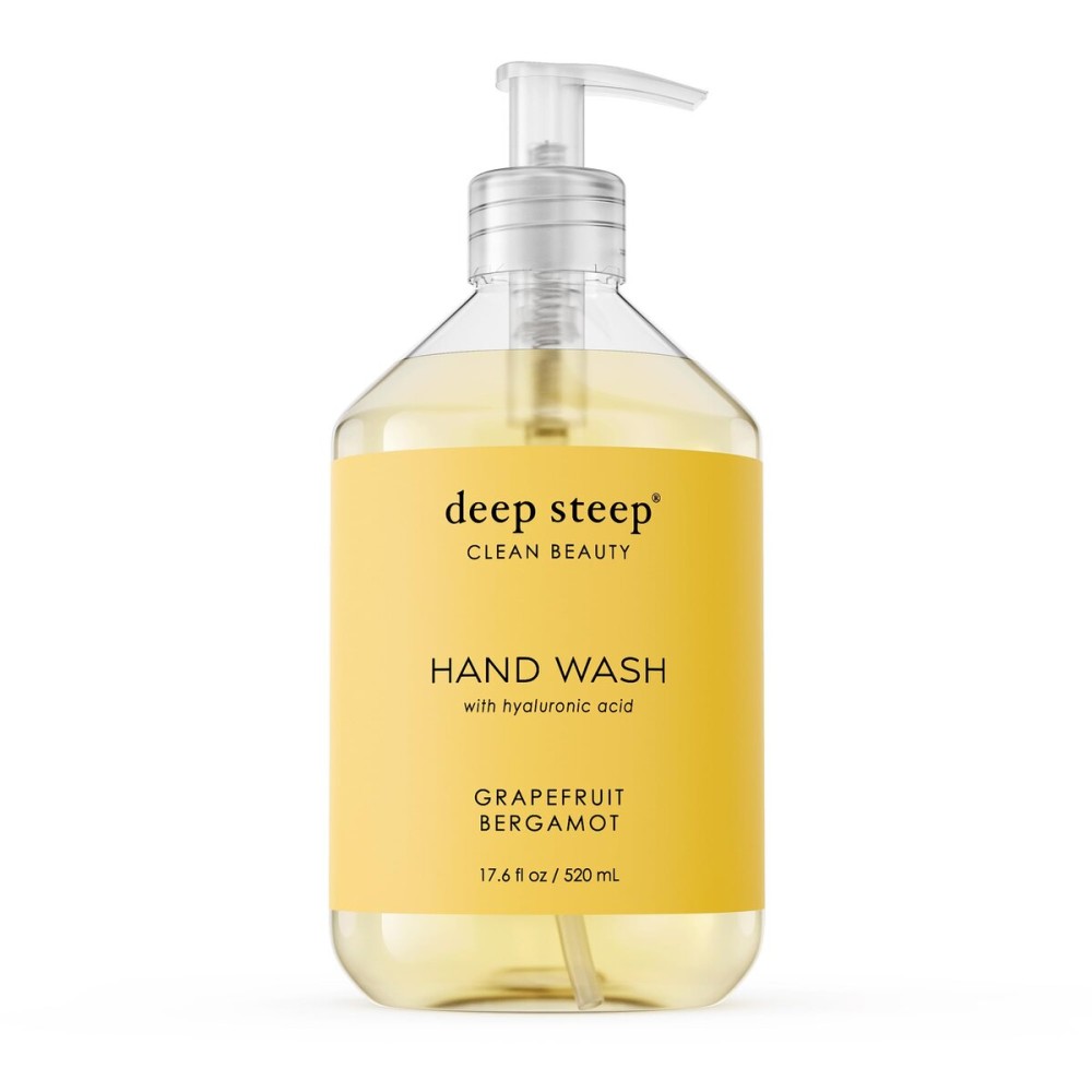 Deep Steep Liquid Hand Wash, 17.6 Ounces (Grapefruit Bergamot)