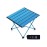 iClimb Ultralight Compact Camping Folding Table with Carry Bag (Blue - S)