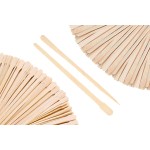 Mibly 1000 Pcs Wooden Wax Sticks - Eyebrow, Lip, Nose Small Waxing Applicator Sticks for Hair Removal and Smooth Skin - Spa and Home Usage