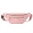 DAITET Fashionable Baby Pink Fanny Pack for Men&Women, Crossbody Waist Bag with Adjustable Belt, Large Capacity Bum Bag for Traveling Hiking Cycling Workout Casual(Baby Pink)