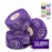 WOD Nation Hook Grip Athletic Tape - Sweatproof Thumb Tape for Powerlifting - Flexible Wraps for Hand Grips - Pack of 3, 23 ft Rolls, Purple