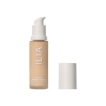 ILIA - True Skin Serum Foundation | Non-comedogenic, Cruelty-Free, Vegan, Weightless Feel, Buildable Coverage, Safe For Sensitive Skin (Molokai SF2.5)