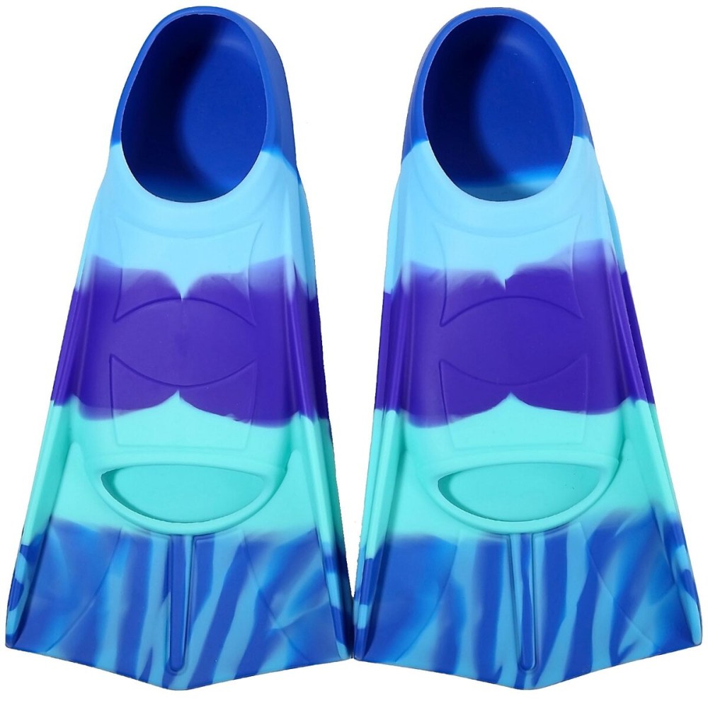 Foyinbet Kids Swim Fins,Short Youth Fins Swimming Flippers for Lap Swimming and Training for Children Girls Boys Small