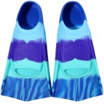 Foyinbet Kids Swim Fins,Short Youth Fins Swimming Flippers for Lap Swimming and Training for Children Girls Boys Small
