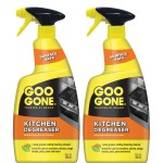 Goo Gone Foaming Kitchen Degreaser- Removes Baked-On Food, Grease, Splatter and Grime, 2 PACK 28 oz
