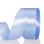 YASEO 1 1/2 Inch Sky Blue Solid Satin Ribbon, 50 Yards Craft Fabric Ribbon for Gift Wrapping Floral Bouquets Wedding Party Decoration