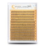 FinyDreamy 240pcs Individual Lash Extensions, 20D Lash Clusters Volume Mix Pack, 10-14mm Mix Lengths C Curl 0.07mm Thickness Professional Individual Eyelash Clusters and Apply Under your Lashes