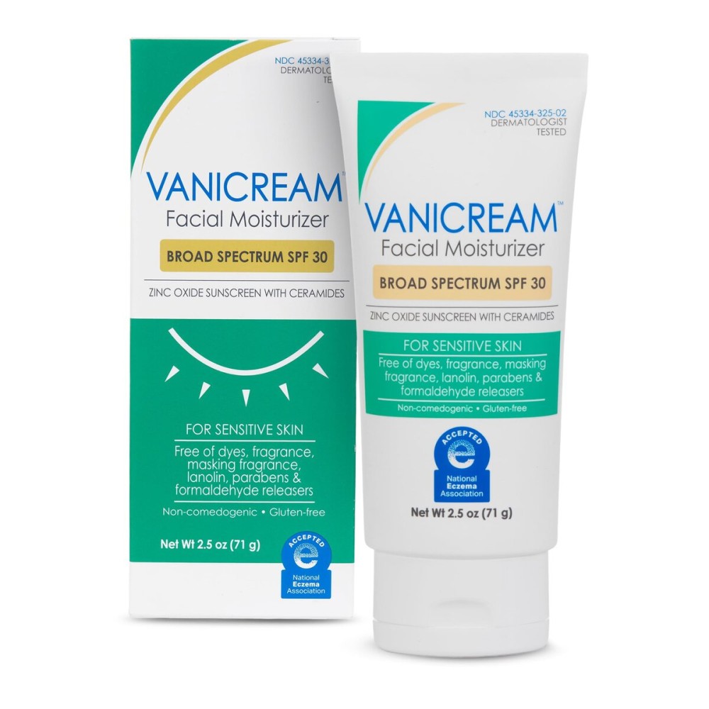 Vanicream Facial Moisturizer Broad Spectrum SPF 30; 2.5 Fl. Oz.