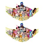 Lilly\'s Love Stuffed Animal Hammock | Corner Hanging Organizer, Toy Storage, Stuffed Animal Storage Net | Made from Quality Fishing Net, Holds 12lbs | 67x47x47 (Yellow, 2 Pack)