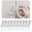 Child Safety Cabinet Locks (10 Pack) - Baby Proofing Latches Lock for Drawers, Toilet Seat, Fridge, Oven, with 10 Extra 3M Adhesives (Transparent)