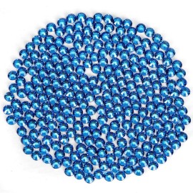 Capri Blue Rhinestones Flatback Rhinestone for Crafts Glass Nail Rhinestones Gems Crystals for Makeup Bags Shoes Decoration DIY(SS6,1440pcs,Capri Blue)
