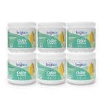 Bright Air 14 oz. Super Odor Eliminator, For Medium-Size Spaces, Cucumber Water & Fresh Melon Scent, Case of 6, Odor Eliminator & Air Freshener, Natural Essential Oils, Lasts Up to 90 Days Each