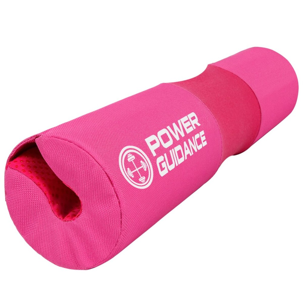 POWER GUIDANCE Barbell Squat Pad - Neck & Shoulder Protective Pad Anti-Skid Points for Squats, Lunges, Hip Thrusts, Weightlifting - Fit Standard and Olympic Bars
