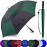 Baraida Golf Umbrella Large 62/68/72 Inch, Extra Large Oversize Double Canopy Vented Windproof Waterproof Umbrella, Automatic Open Golf Umbrella for Men and Women and Family.(62 inch,Green/Black)