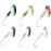 Panther Martin PMSH6 Single Hook Spinners Fishing Lure Kit - Assorted - Pack of 6