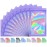 TIFICAL 50 PCS Smell Proof Bag, Holographic Bags Packaging Baggies for Small Business, Foil Freshies Bags for Food Storage, Sample Bag for Eyelash, Jewelry, Lip Gloss