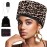 Heat Cap for Deep Conditioning, Ingeware Thermal Cap for Hair Steamer Cap for Natural Hair Portable Electric Heat Hair Spa Cap for Home Use Pattern (Leopard Print)