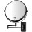 Gospire 9 Large Size Wall Mount Magnifying Mirror, 1X/10X Magnification Double-Sided, 360 Swivel Extendable Cosmetic Vanity Round Shaving Bathroom Mirror for Men and Women