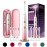 Wagner Stern WT8900 Series Electric Toothbrush - Whitening & Pressure Sensor, 5 Modes, 3 Intensities, 8 Soft Brush Heads, Rechargeable, Travel Case Included