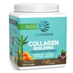 Vegan Collagen Protein Powder for Women Silica Plant Based Collagen Powder Coffee Flavor with Vegan Hair Skin and Nails Vitamins Non-GMO No Added Sugar Soy Dairy & Gluten Free (Coffee, 20 Servings)