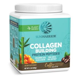 Vegan Collagen Protein Powder for Women Silica Plant Based Collagen Powder Coffee Flavor with Vegan Hair Skin and Nails Vitamins Non-GMO No Added Sugar Soy Dairy & Gluten Free (Coffee, 20 Servings)