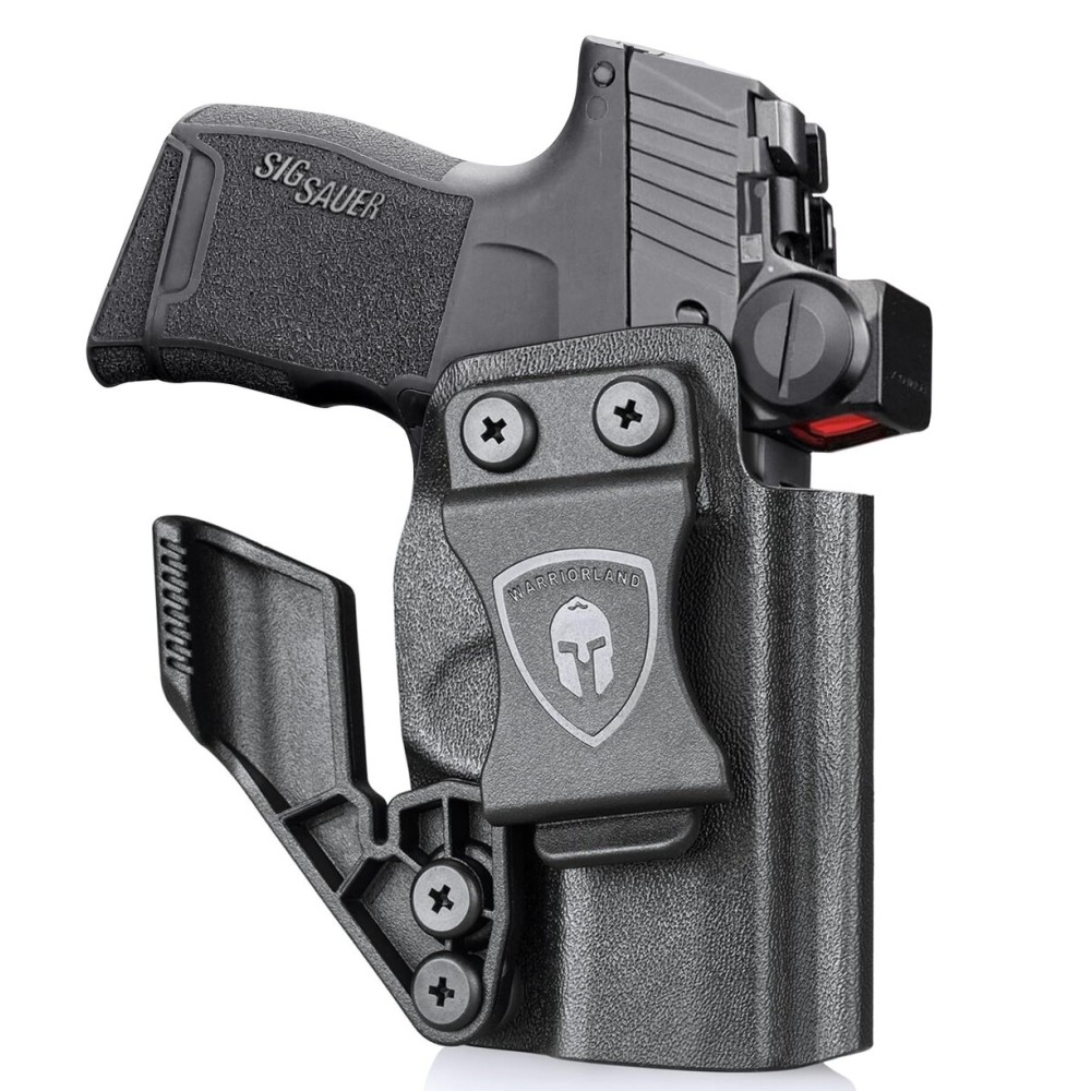 WARRIORLAND IWB Kydex Holster, Exclusively and Solely Fit for Sig P365 /P365X /P365 SAS Only, Not for P365XL /P365-XMACRO or Other P365 Models, Appendix Conceal Carry, Adj. Posi-Click Retention & Cant