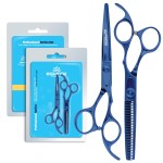 Equinox Professional Hair Scissors Set - Barber & Thinning Shears for Cutting & Grooming, Premium Japanese Stainless Steel Scissors