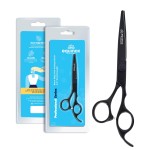 Equinox Professional Scissors Set - Barber & Thinning Shears for Hair Cutting & Grooming, Premium Japanese Stainless Steel, Barber Accessories & Tools